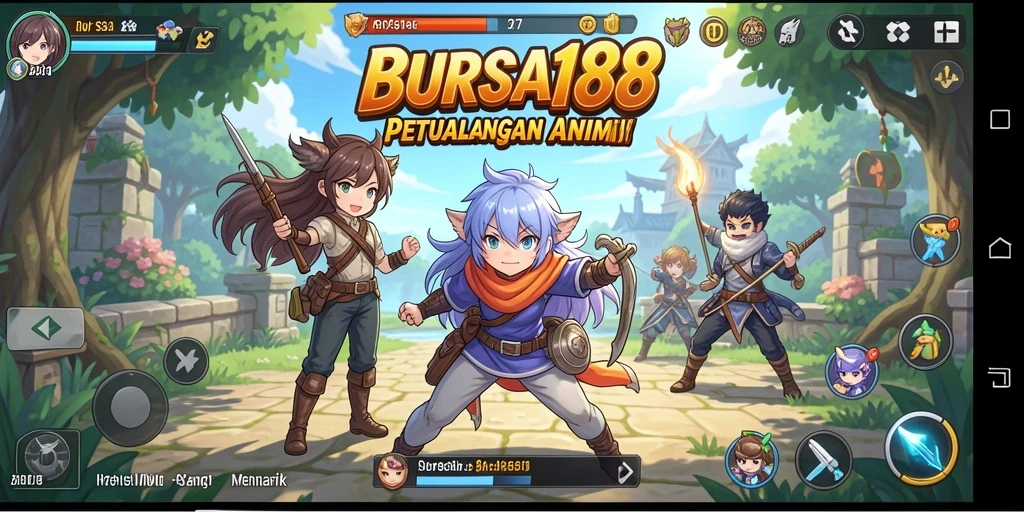 Tampilan gameplay BURSA188 yang menawan dan penuh aksi.
