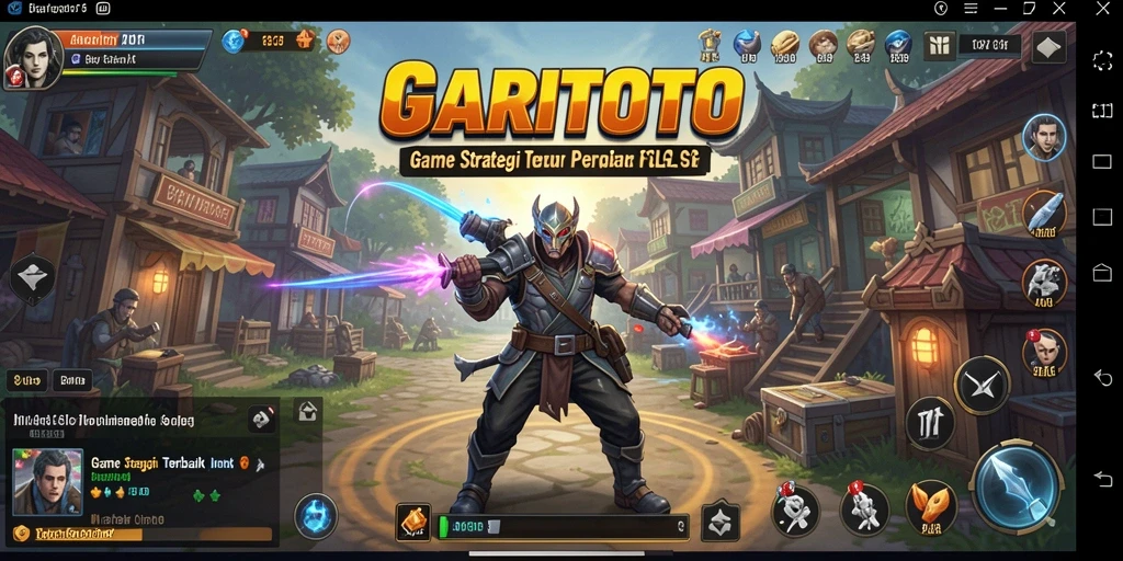 Tampilkan aksi seru dalam permainan strategi GARITOTO.