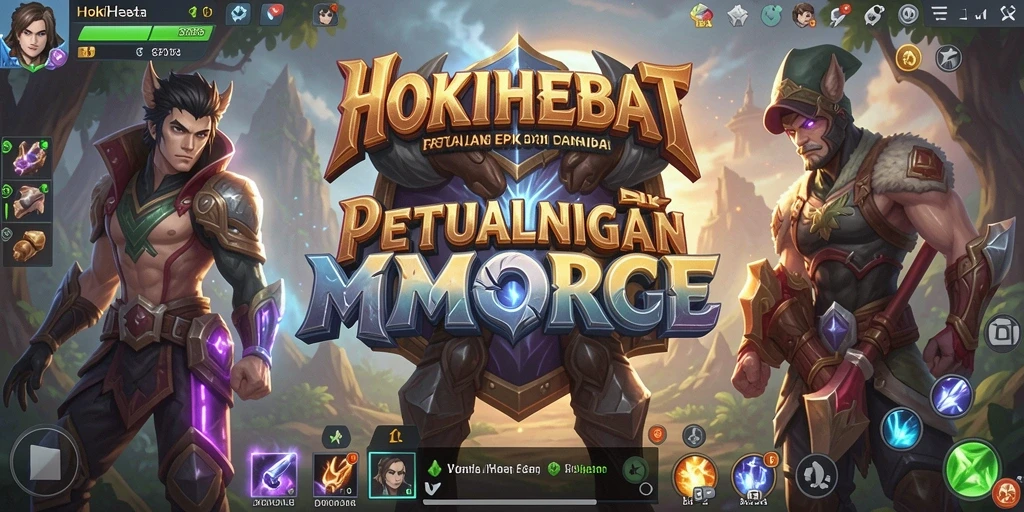 Gambaran gameplay HOKIHEBAT di dunia MMORPG yang menakjubkan.