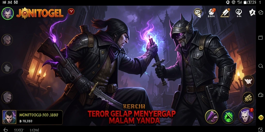 Gameplay JONITOGEL yang menyeramkan dan menegangkan.