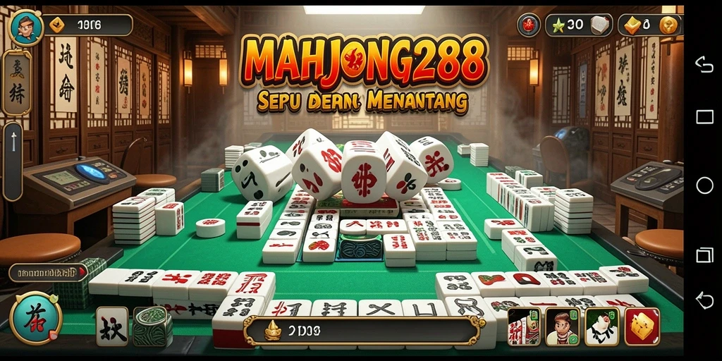 Screenshot utama MAHJONG288 menunjukkan gameplay yang menarik dan tantangan menyenangkan.