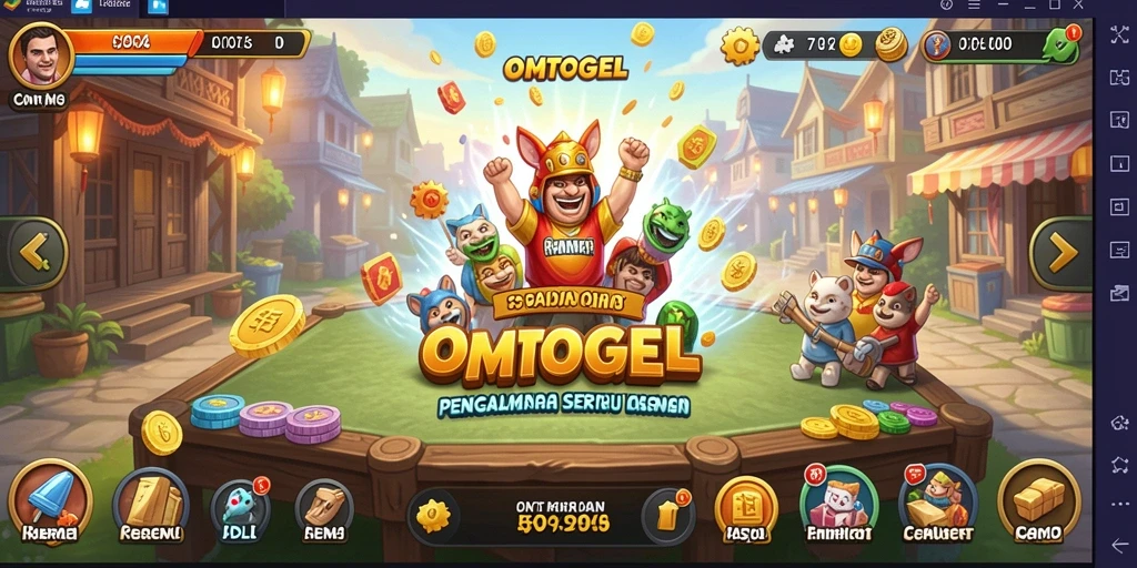 Gameplay <strong>OMTOGEL</strong> yang menarik dan seru dalam mode Idle.