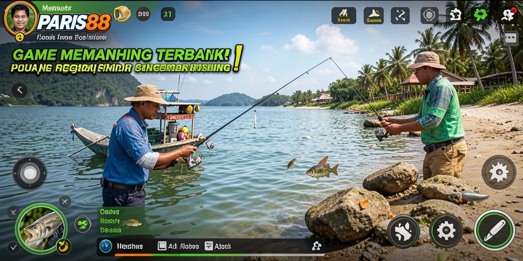 Tangkapan ikan yang epik dalam permainan PARIS88.