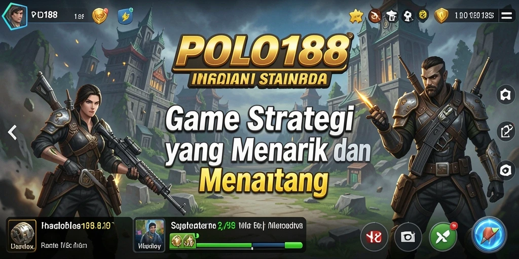 Tangkapan layar permainan POLO188 dengan aksi strategi yang mendebarkan.