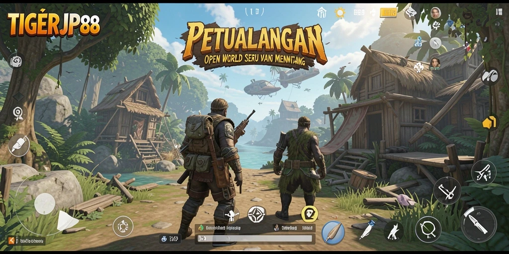 Gameplay seru di dunia terbuka TIGERJP88 yang menantang.